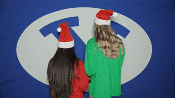 Christmas Volleyball GIF by BYU Cougars