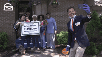Celebration Smile GIF by Publishers Clearing House