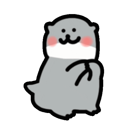 Otter Love Sticker