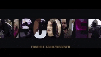 Discover Higher Education GIF by Edge Hill University