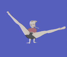 Anime Girl Flair GIF