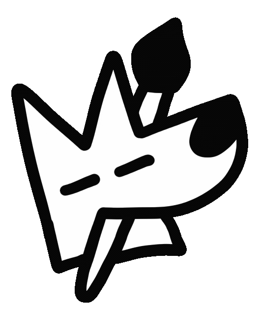 Art Dog Sticker