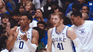 Lets Go College GIF by Duke Men's Basketball