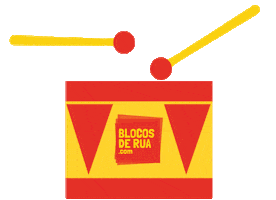 Carnaval Bateria Sticker by Blocos de Rua