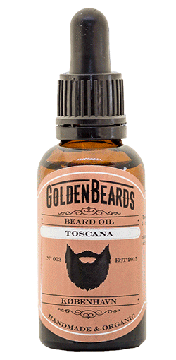 Beard Oil Sticker by Golden Beards