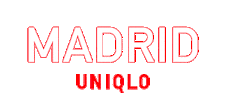 Madrid Uniqlo Sticker by Uniqlo Spain
