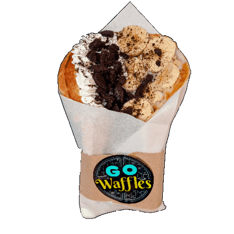 Go Waffles Sticker