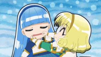 Pinch Me Magical Girl GIF