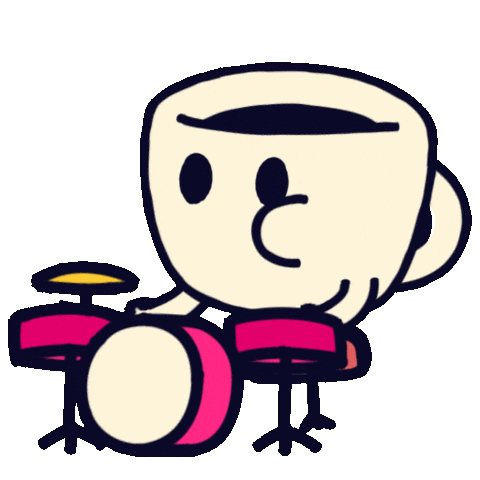 Coffee Rock Sticker by Joje Sanchez