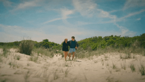 Beach Couple Gif
