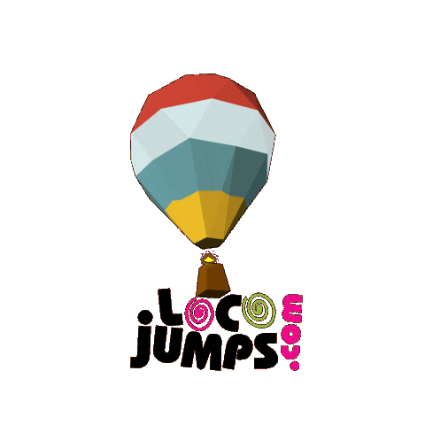 Birthday Party Fun Sticker by Loco Jumps