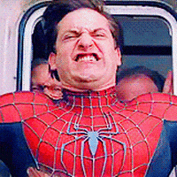 Spider-Man Face GIF