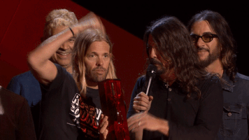 foo fighters brits GIF by BRIT Awards