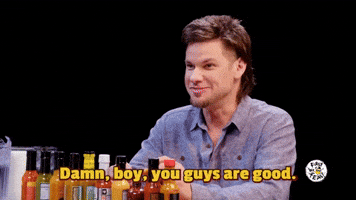 Theo Von Hot Ones GIF by First We Feast