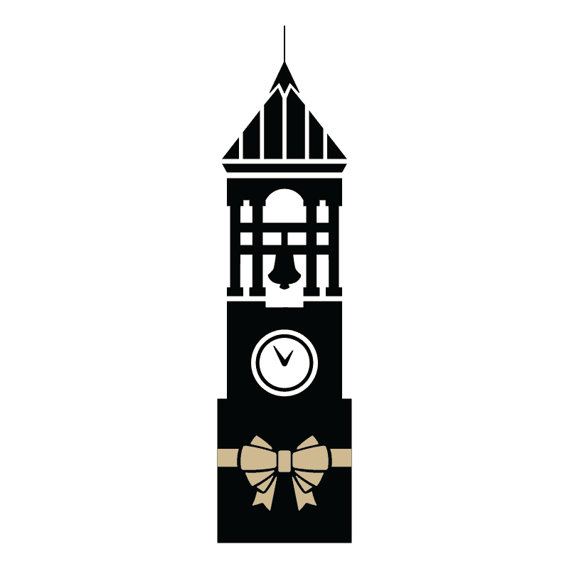 Black And Gold Boilermakers Sticker by Purdue University