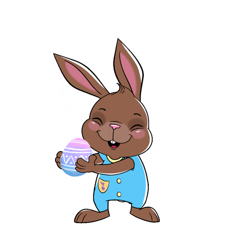 Easter Bunny Dancing GIF by Canticos World - Find & Share on GIPHY