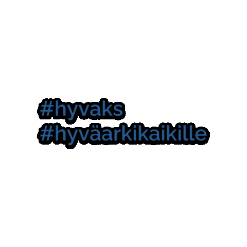 Hyvinvointialue Sticker by Hyvaks
