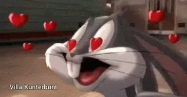 Bunny Hearts GIF