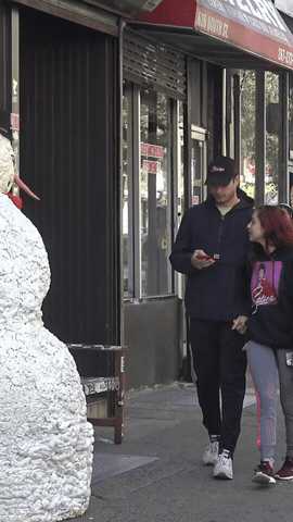 Freaky The Scary Snowman GIF
