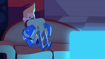 scared bravest warriors GIF by Cartoon Hangover