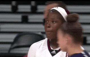 Womens Basketball Shrug GIF by NCAA Championships