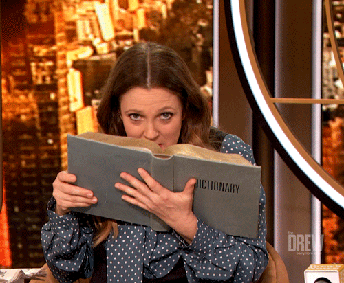 New Book College GIF by The Drew Barrymore Show - Find & Share on GIPHY