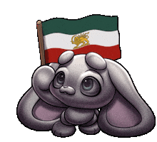 Rabbit Iran Sticker