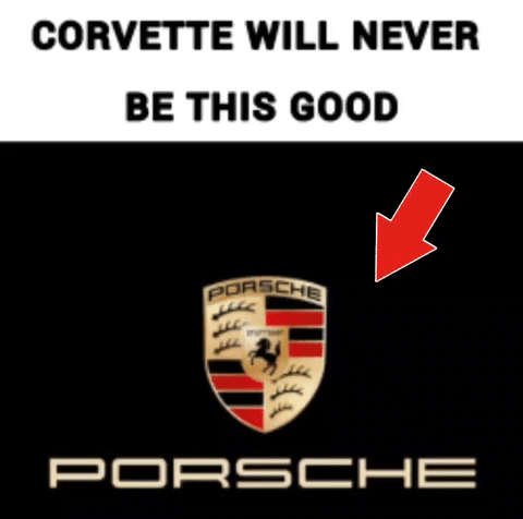 Porsche Corvette GIF