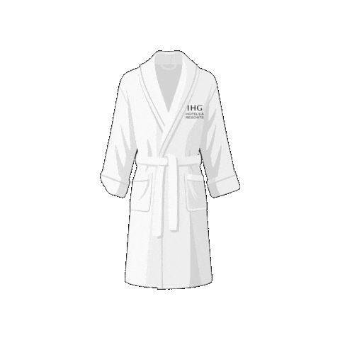 White Robe Robes Sticker by IHG Hotels & Resorts
