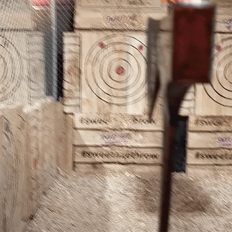 New Zealand Target GIF by Sweet Axe Throwing Co.