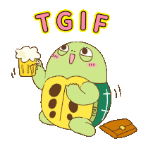 Turtle Littleb Sticker