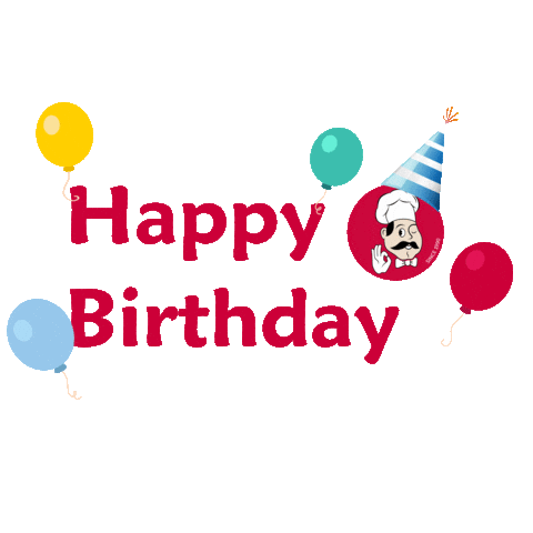 Birthday Celebrations Sticker by misterbakeruae