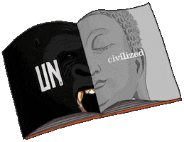 Trevor Boehm Sticker by Man UNcivilized