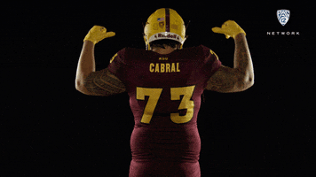 Pac12Fb Cabral GIF by Pac-12 Network
