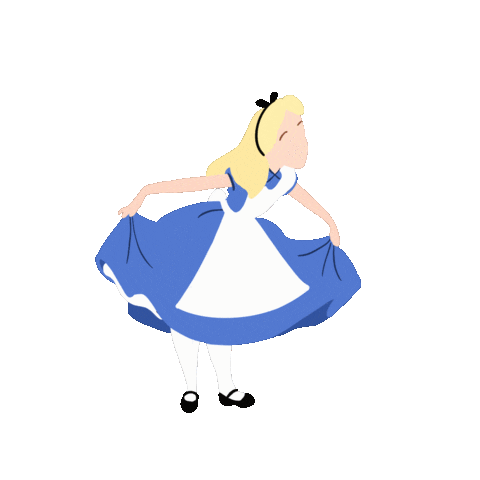 Once Upon A Time Alice Sticker