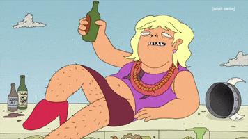 Drunk Party GIF by Adult Swim