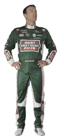 Bored Kevin Harvick Sticker by Hunt Brothers® Pizza