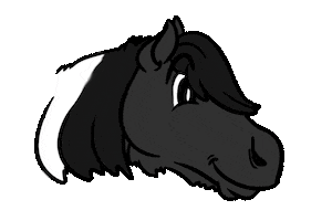 Tongue Pony Sticker by Ponyfarben