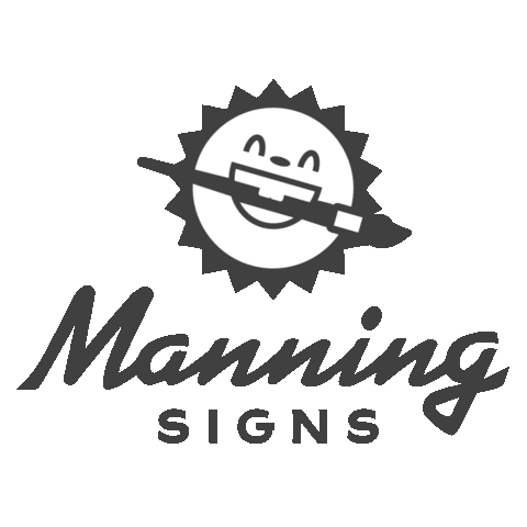 Manning Signs Sticker