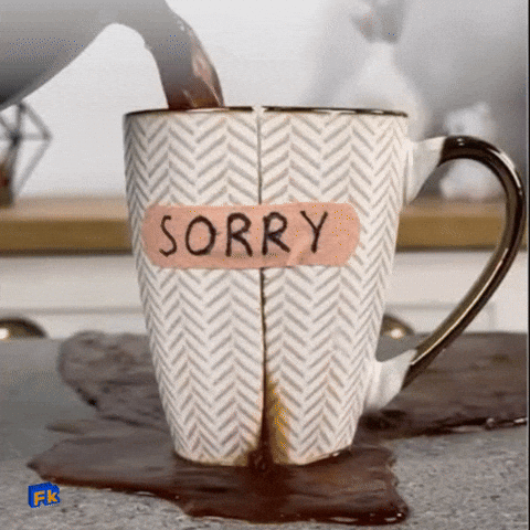 Sorry Borken GIF