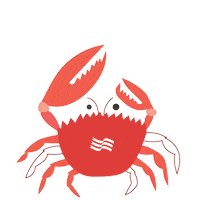 Crab Feeling Sticker by Crowne Plaza Changi Airport