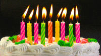 birthday cake GIF