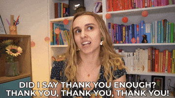 Thanks Thank You GIF by HannahWitton