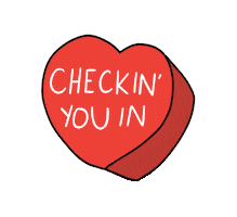 Check-In Love Sticker by splash