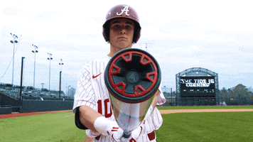 Baseball Jarvis GIF by Alabama Crimson Tide