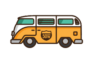 Fifty West Brewing Sticker