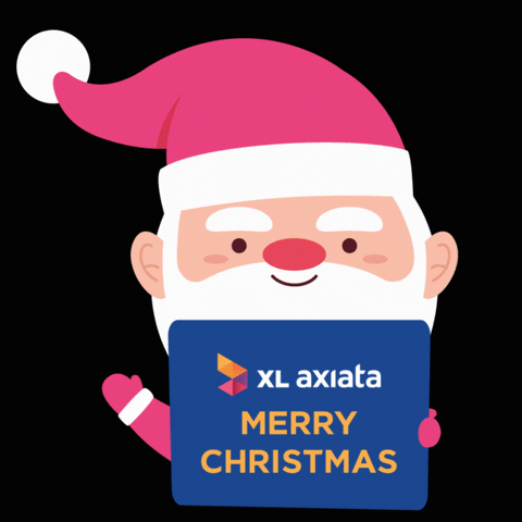 Merry Christmas Santa GIF by XL Axiata