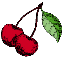 Cherry Sticker by MILOKLEFTIS