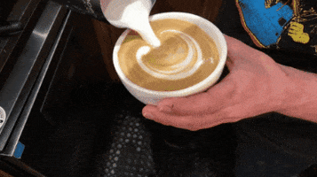 Coffee Latte GIF by Cafe Cesura