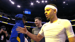 Lets Go Warriors GIF by NBA